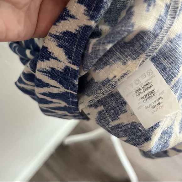 J. Crew Abstract Chevron Dress - Picture 6 of 7